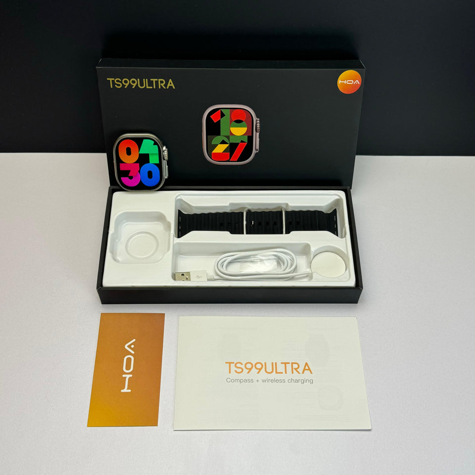 TS99 Ultra Smartwatch with Amoled Display ( WaterProof)